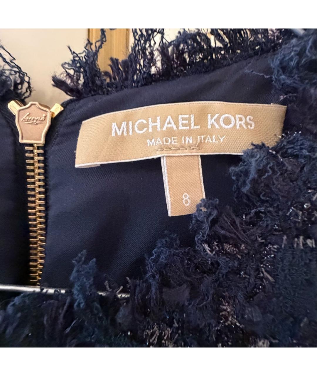 MICHAEL KORS Темно-синее платье, фото 4