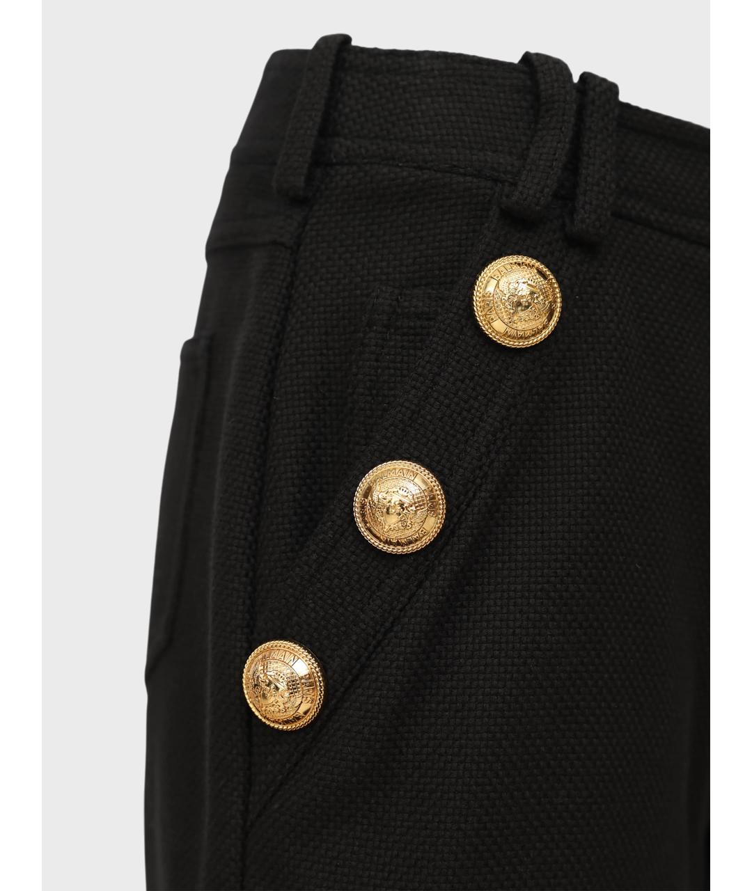 BALMAIN Черные шорты, фото 3