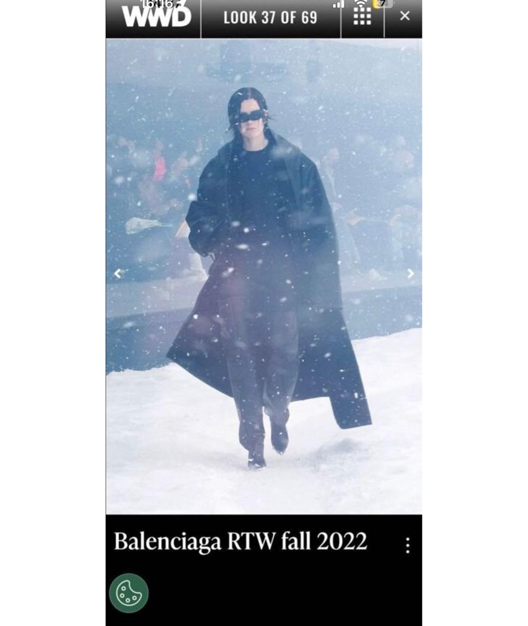BALENCIAGA Черные кожаные сапоги, фото 6