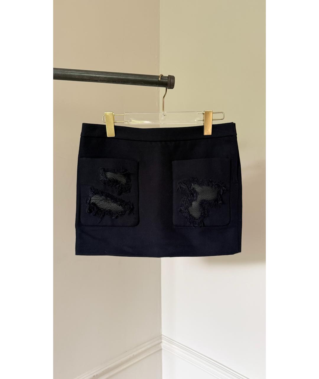 ALEXANDER WANG Черная юбка мини, фото 7