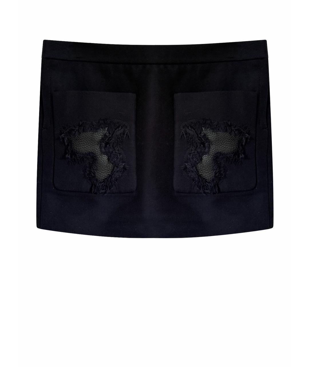 ALEXANDER WANG Черная юбка мини, фото 1