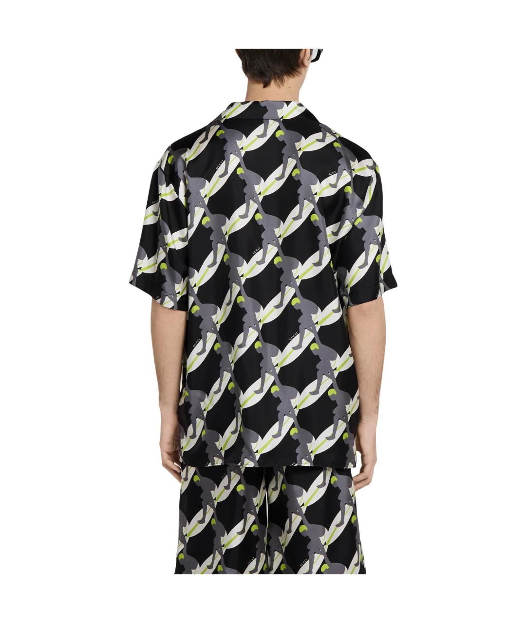 GUCCI Черная классическая рубашка, фото 3