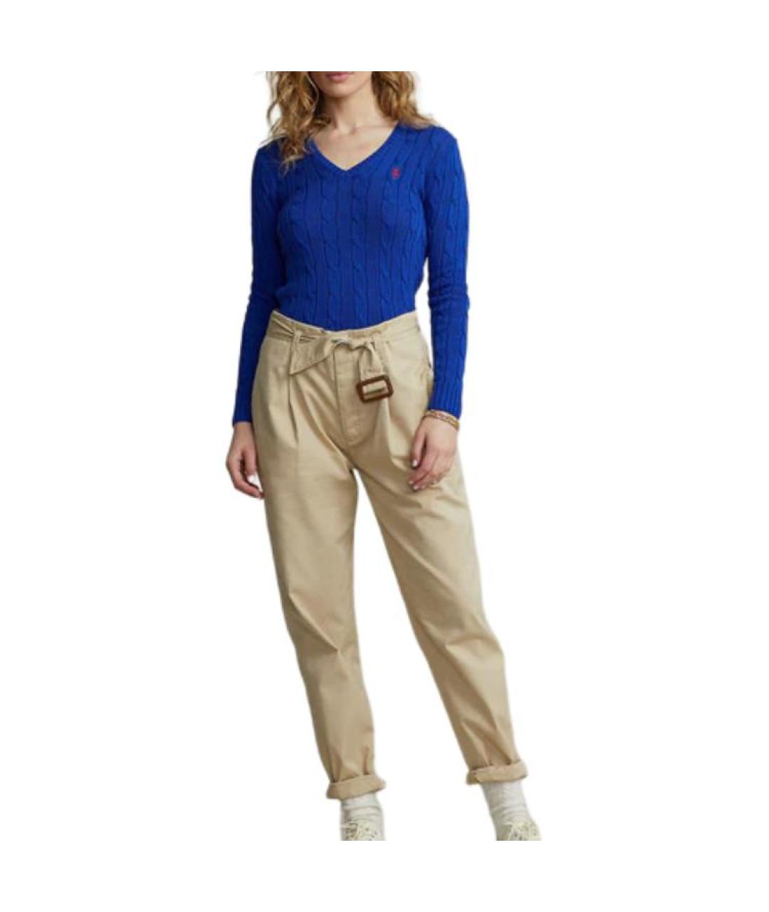 POLO RALPH LAUREN Синий джемпер / свитер, фото 4