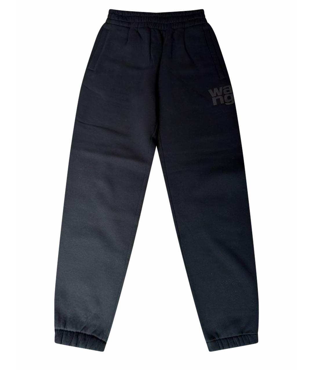ALEXANDER WANG Черные хлопковые спортивные брюки и шорты, фото 1