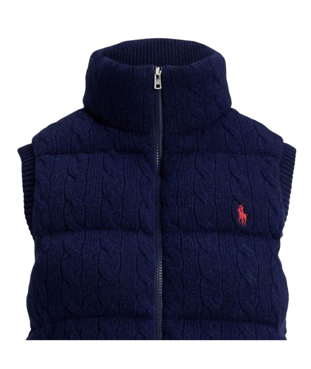 POLO RALPH LAUREN Синий жилет, фото 5