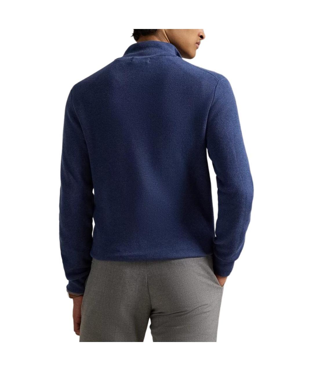 POLO RALPH LAUREN Темно-синий джемпер / свитер, фото 4