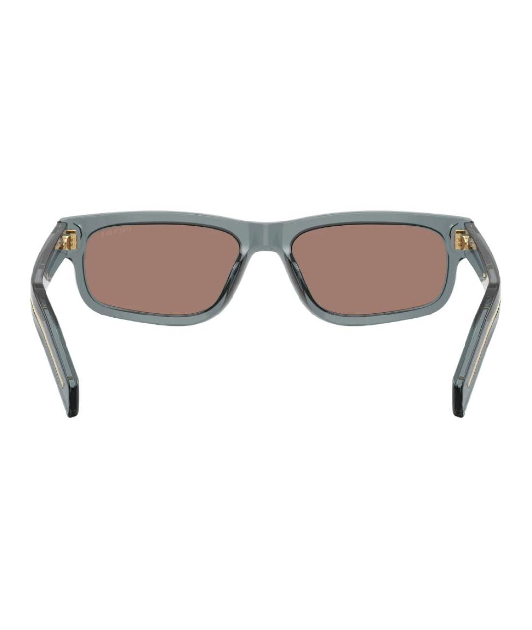 PRADA Серые пластиковые солнцезащитные очки, фото 3