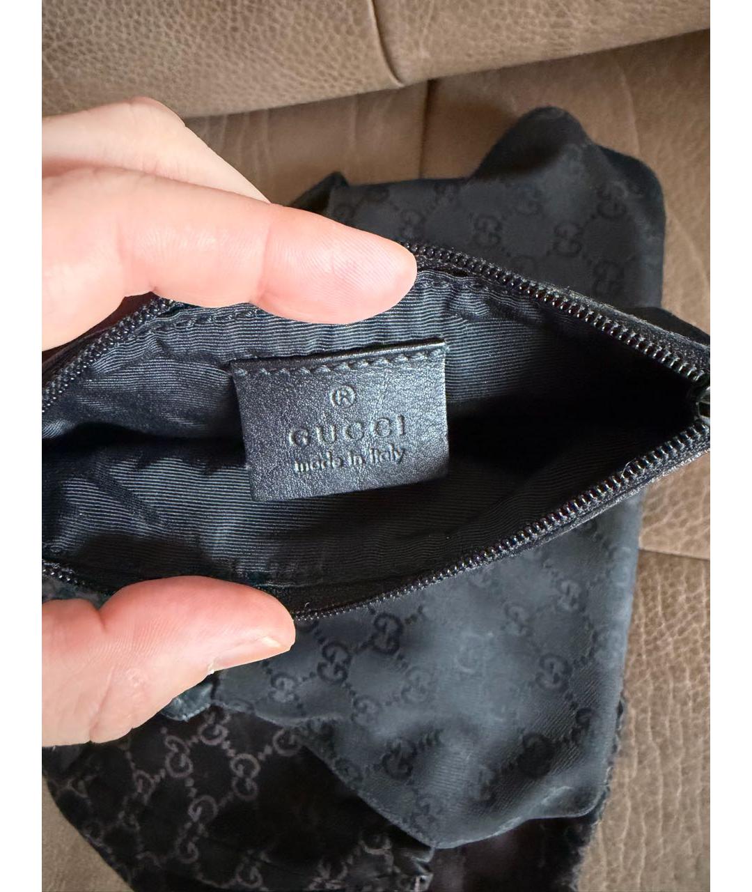 GUCCI Черная сумка через плечо, фото 5