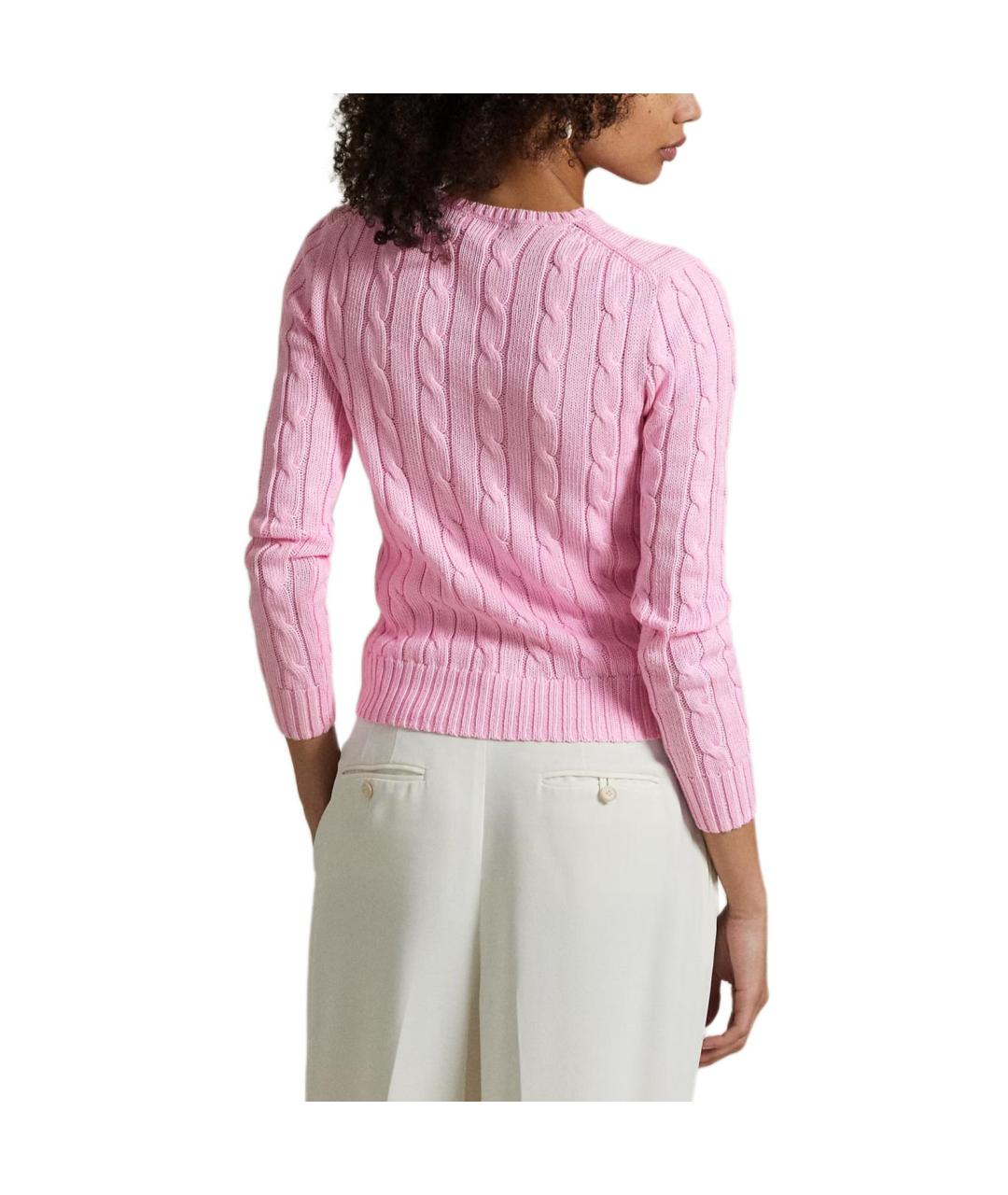 POLO RALPH LAUREN Розовый джемпер / свитер, фото 4