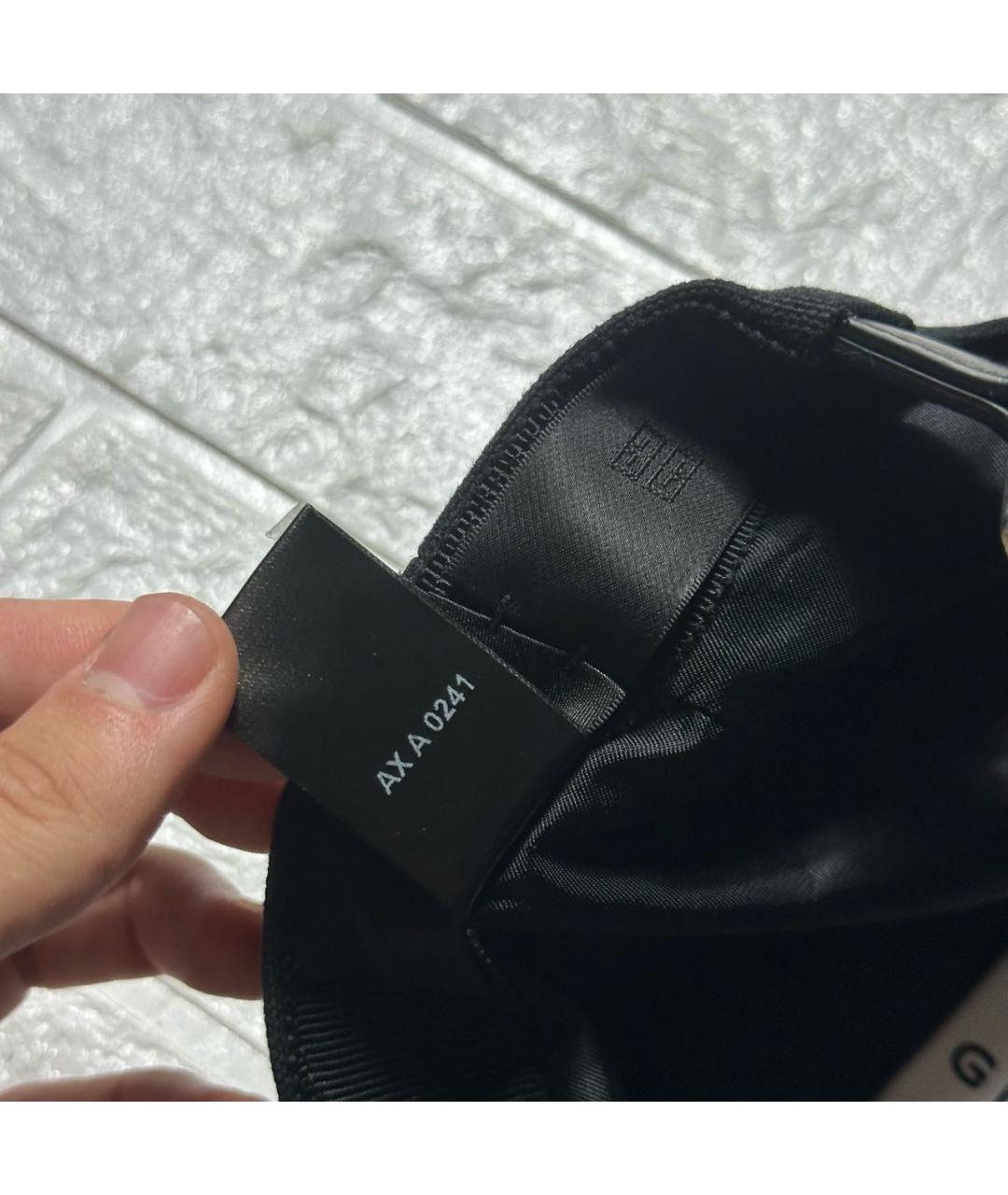 GIVENCHY Антрацитовая хлопковая кепка, фото 7