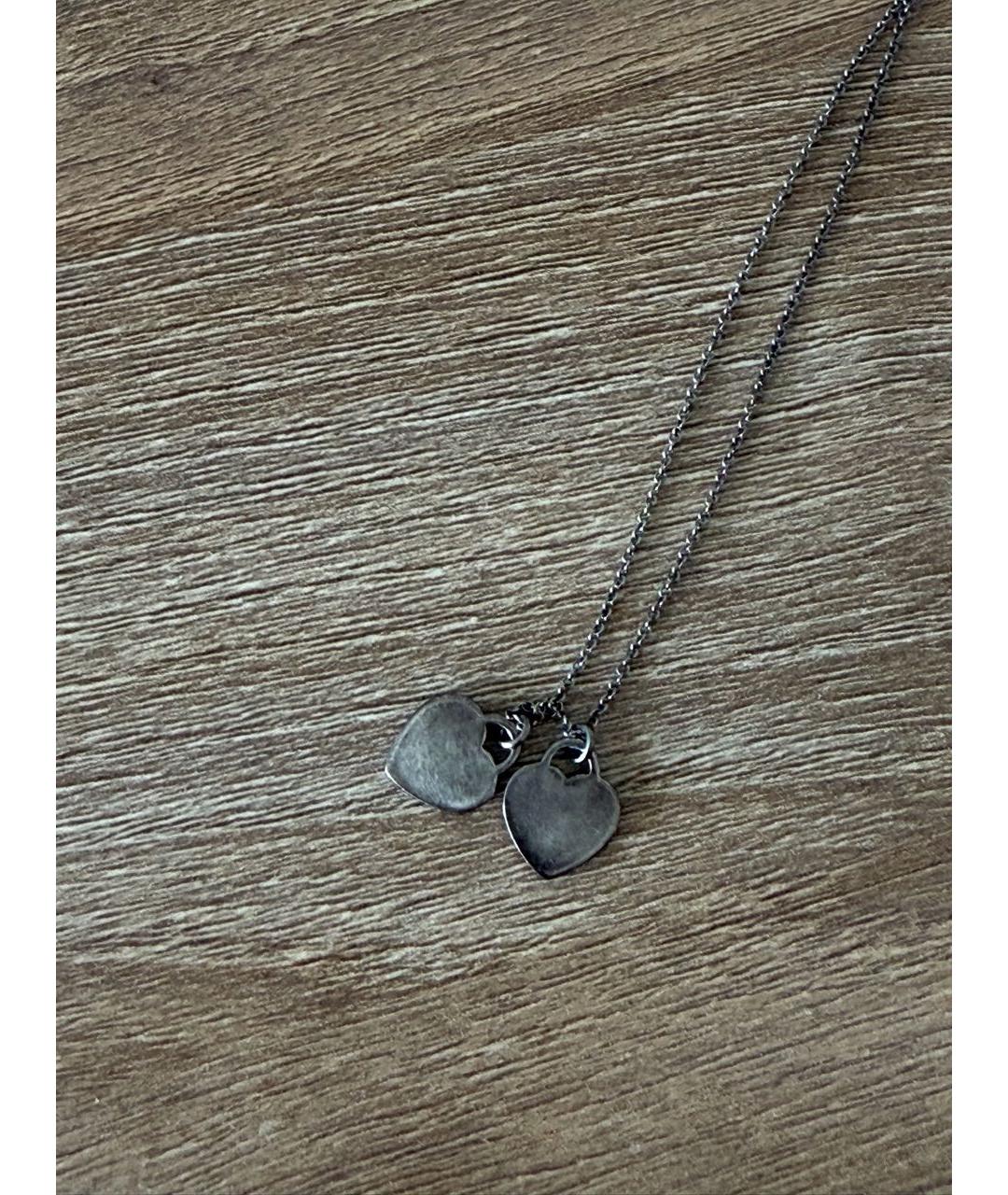 TIFFANY&CO Бирюзовое серебряное колье, фото 4