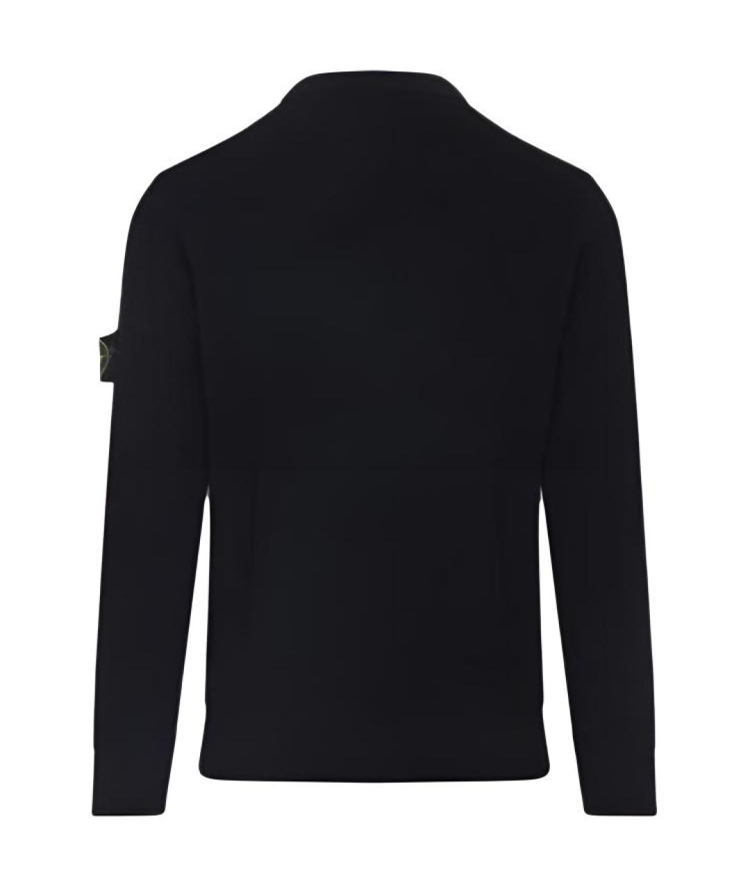 STONE ISLAND Черный джемпер / свитер, фото 2