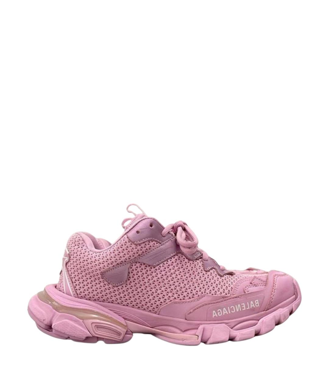BALENCIAGA Розовые кроссовки, фото 1