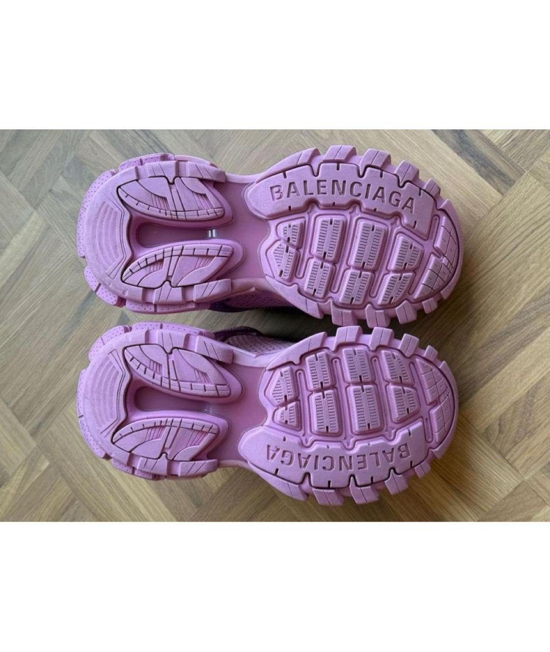 BALENCIAGA Розовые кроссовки, фото 4