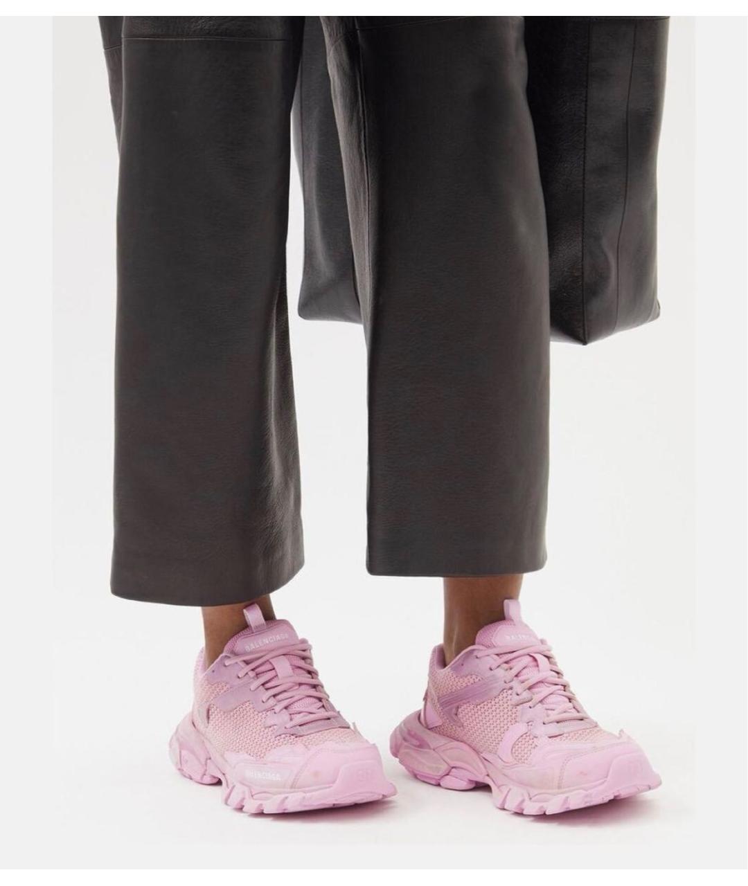 BALENCIAGA Розовые кроссовки, фото 5