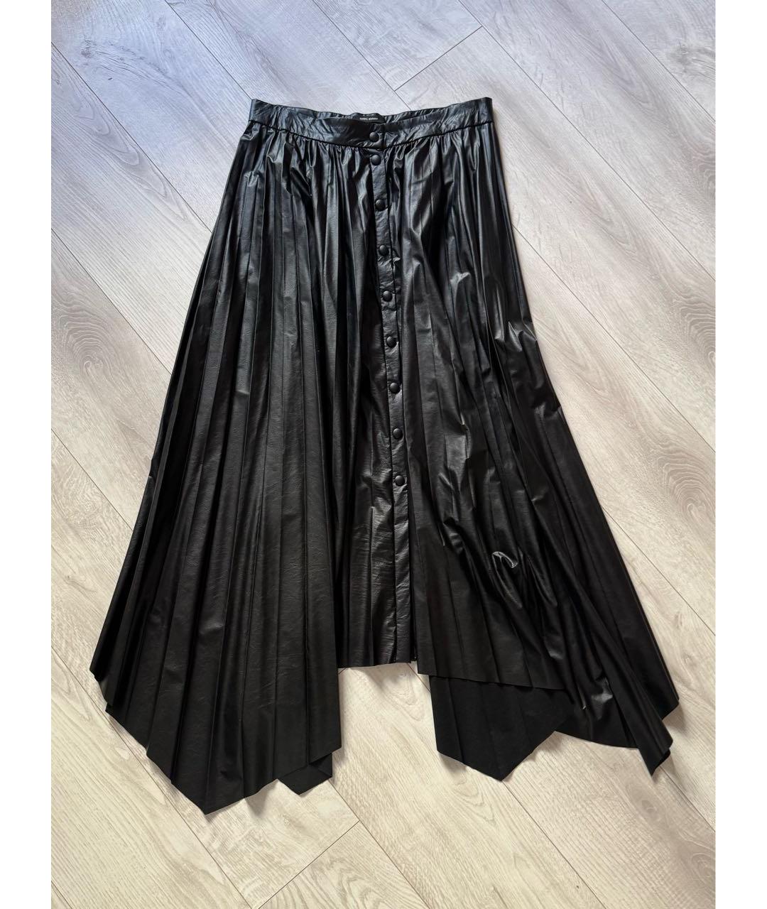 ISABEL MARANT Черная модал юбка миди, фото 2