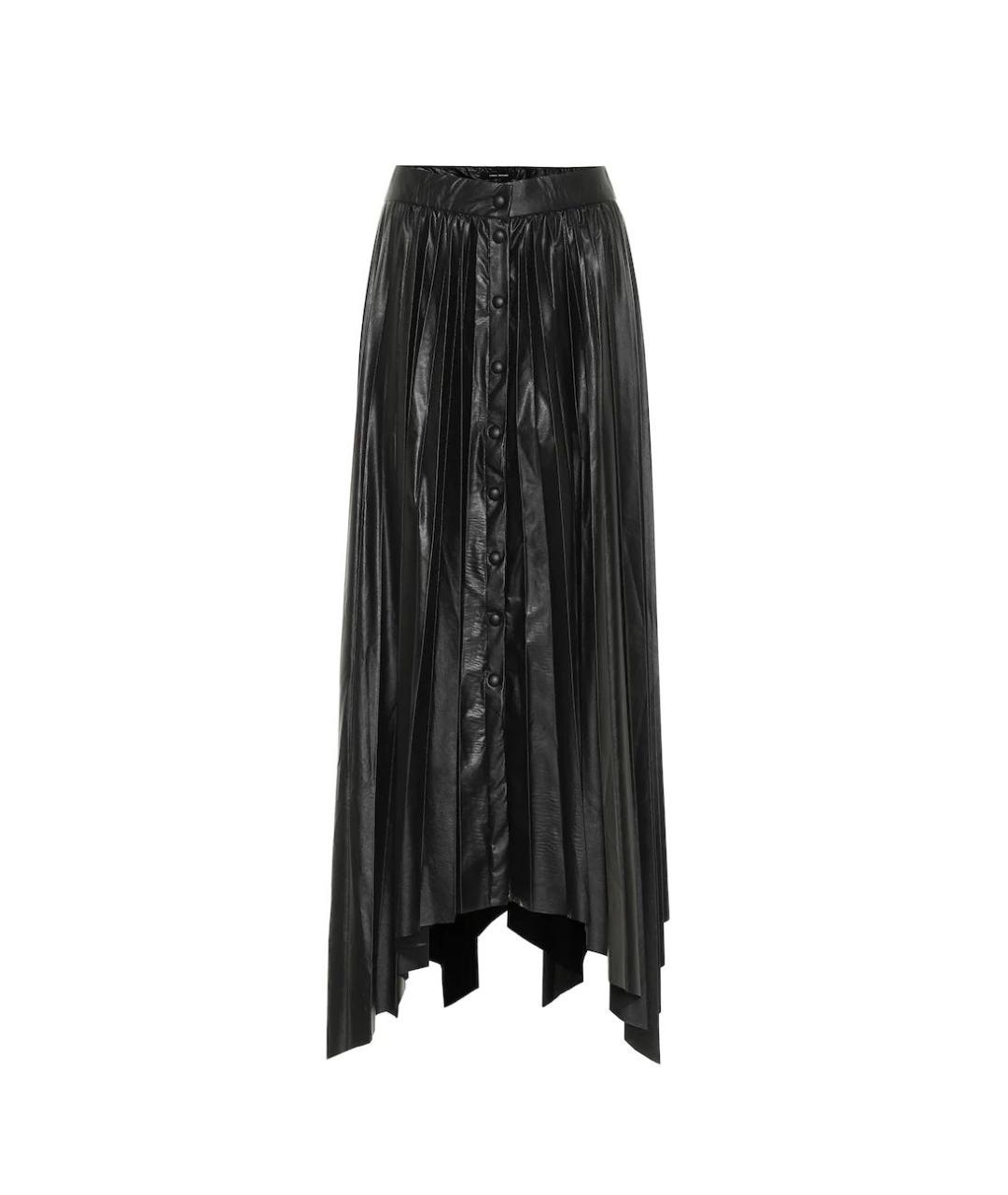 ISABEL MARANT Черная модал юбка миди, фото 1