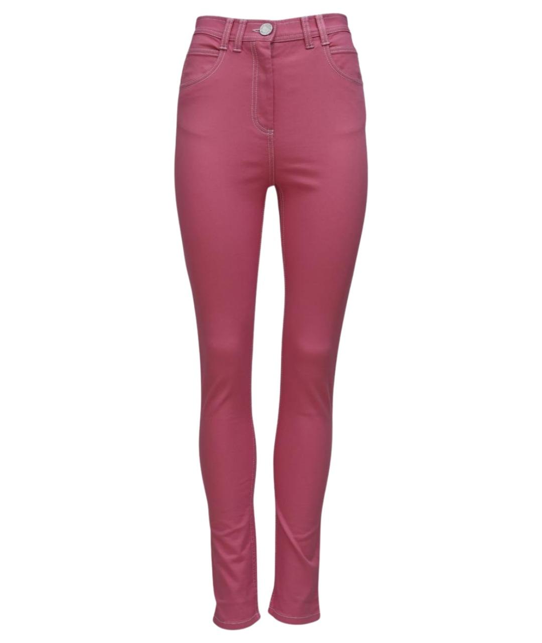 BALMAIN Розовые джинсы слим, фото 1