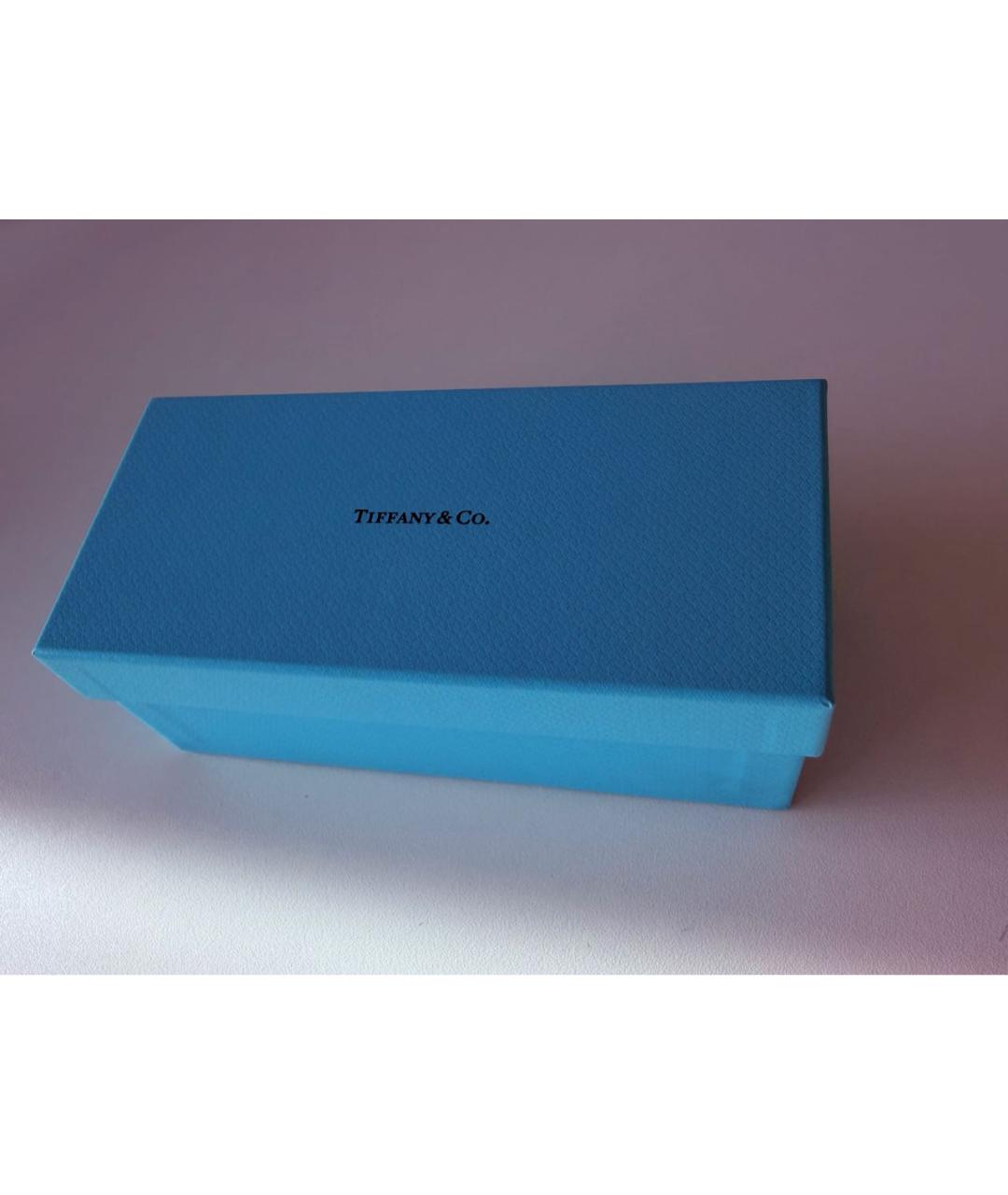 TIFFANY&CO Фиолетовые металлические солнцезащитные очки, фото 4