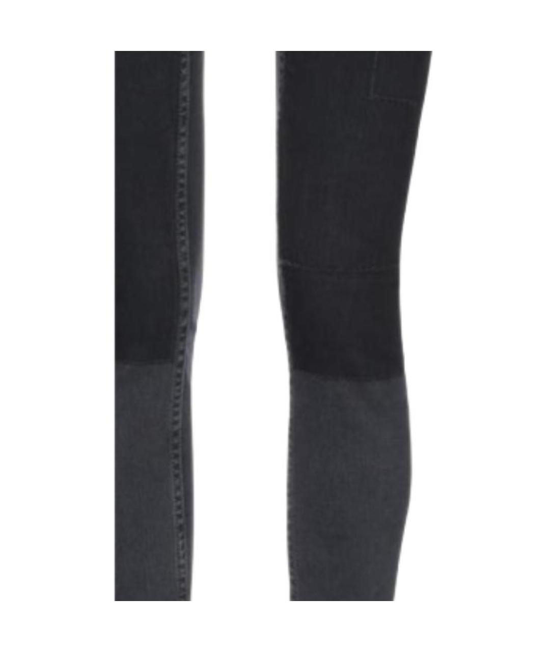ACNE STUDIOS Черные джинсы слим, фото 5