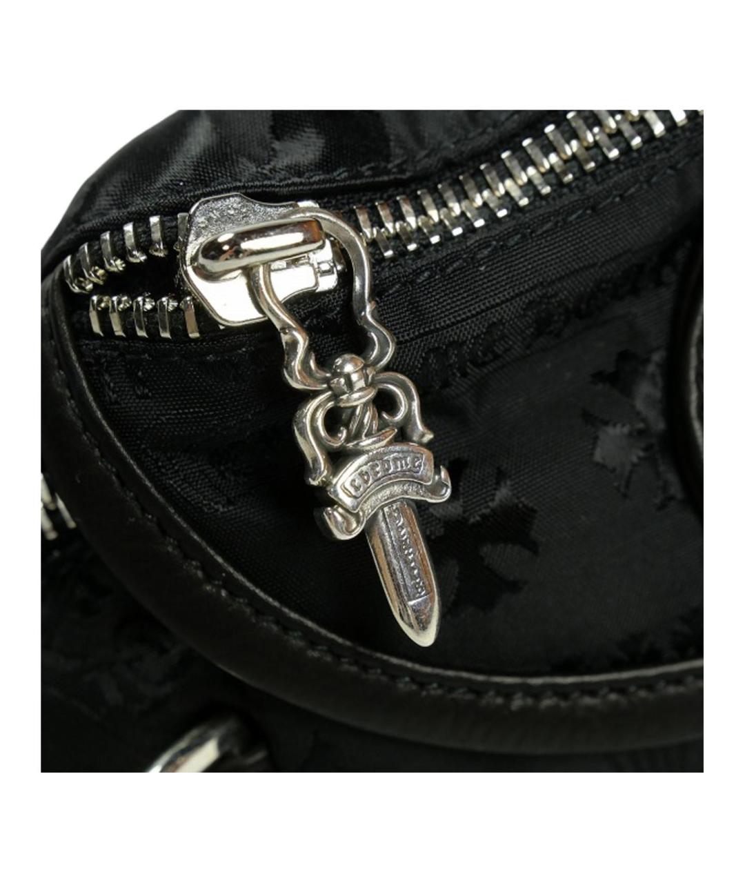 CHROME HEARTS Черная поясная сумка, фото 4