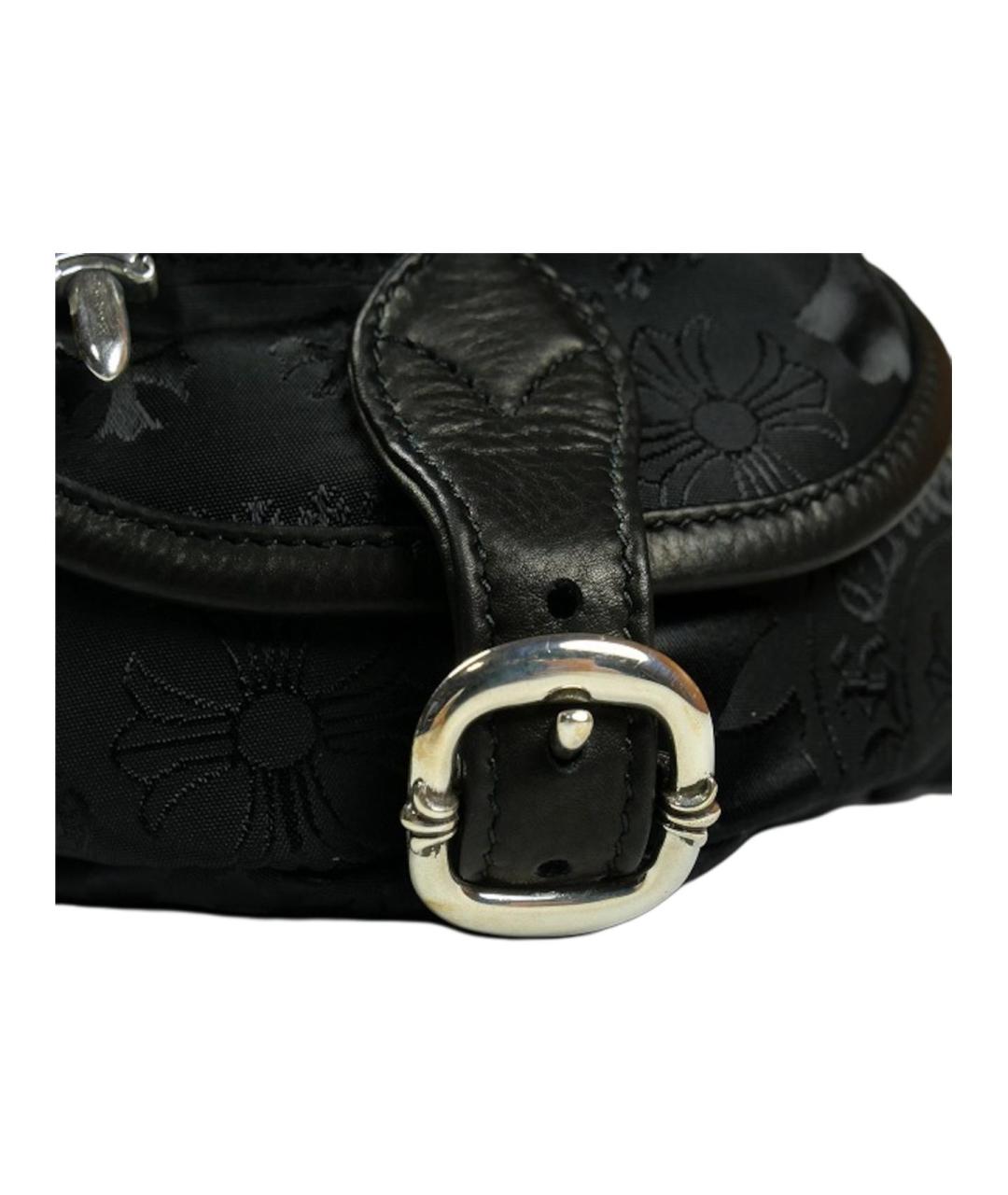 CHROME HEARTS Черная поясная сумка, фото 5