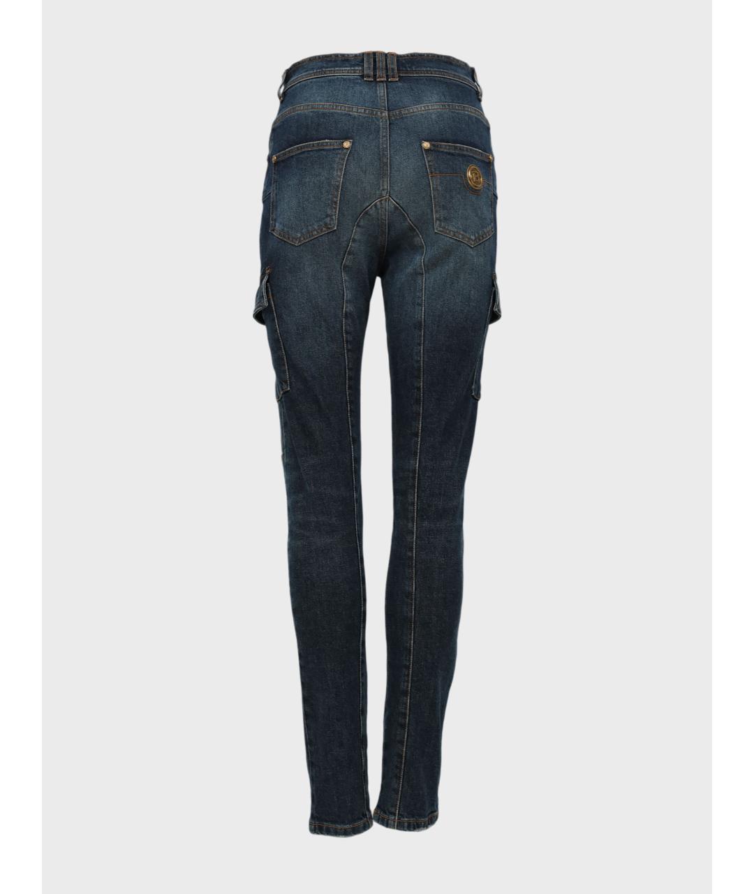 BALMAIN Синие джинсы слим, фото 2