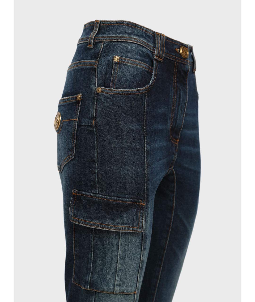 BALMAIN Синие джинсы слим, фото 3