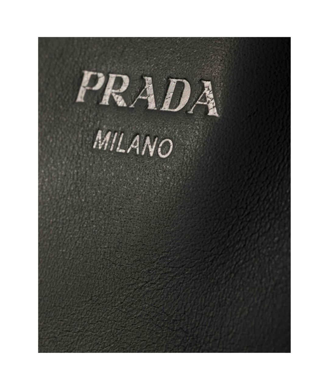 PRADA Черная сумка на плечо, фото 4