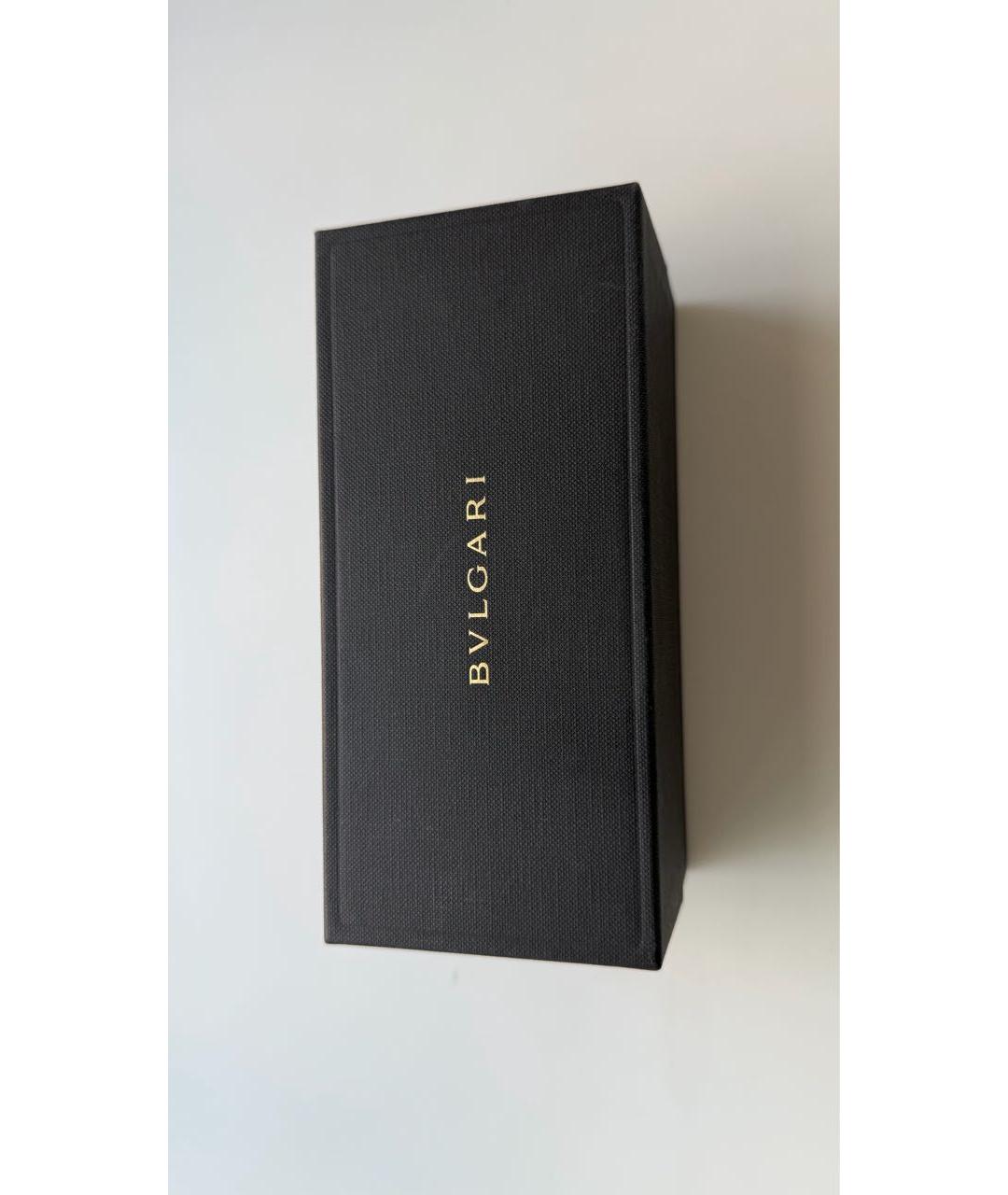 BVLGARI Темно-синие металлические солнцезащитные очки, фото 4
