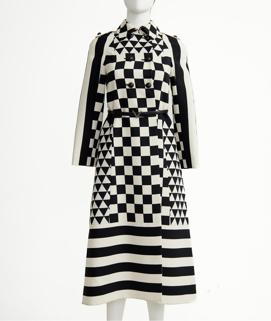 VALENTINO Белое шерстяное коктейльное платье, фото 2