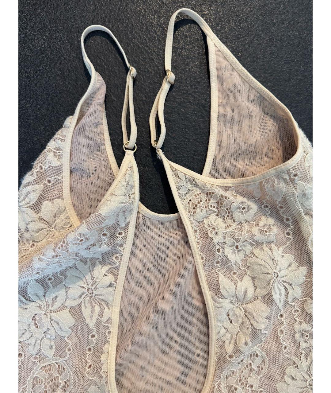 ZIMMERMANN Бежевое кружевное боди, фото 7
