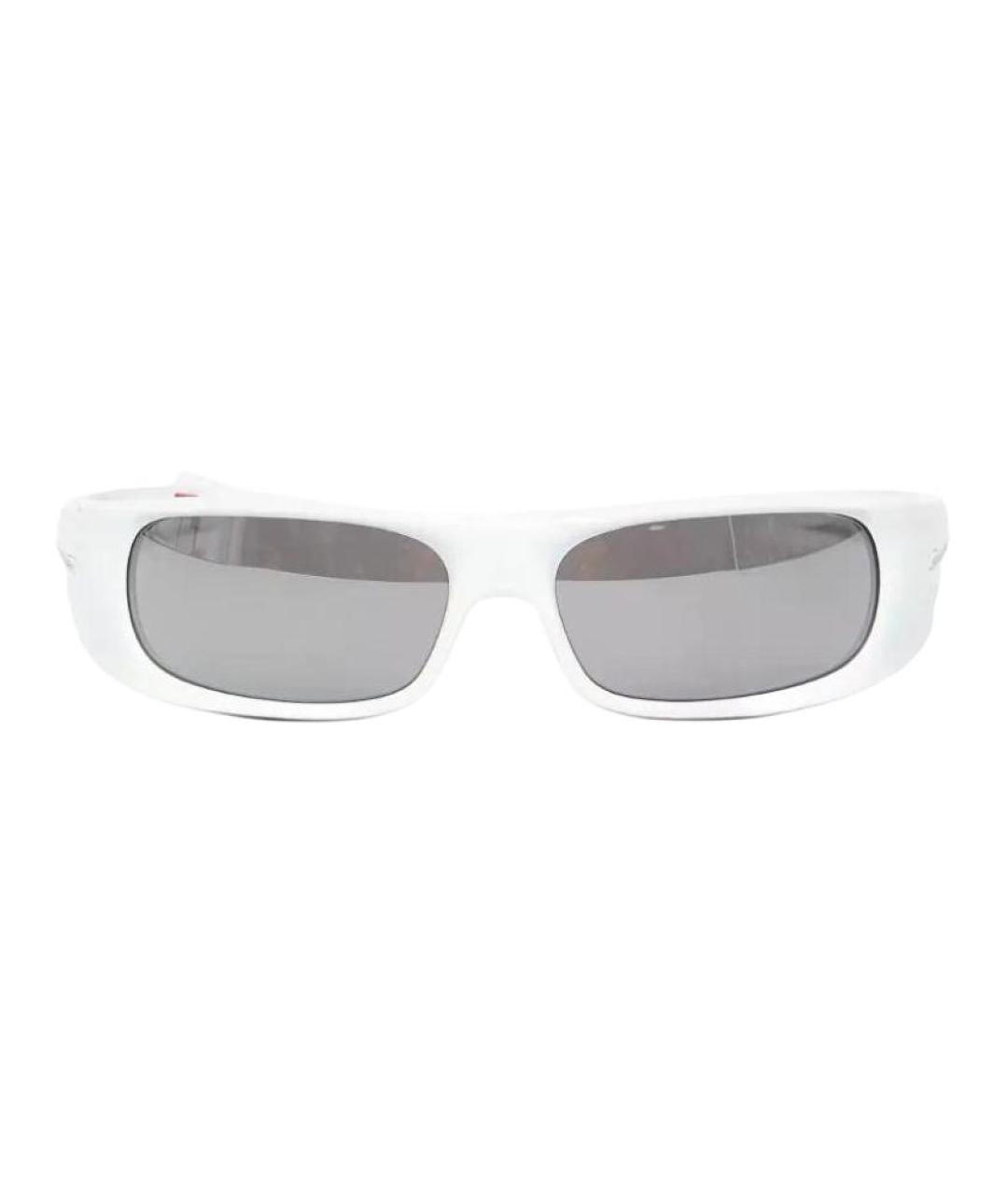 OAKLEY Белые пластиковые солнцезащитные очки, фото 2
