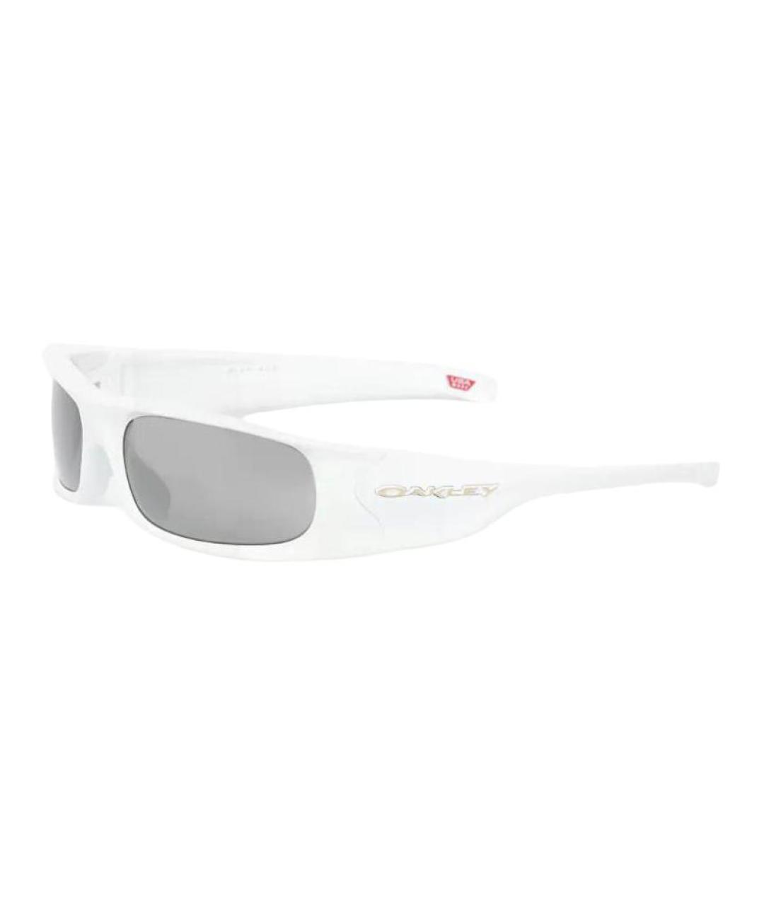 OAKLEY Белые пластиковые солнцезащитные очки, фото 1