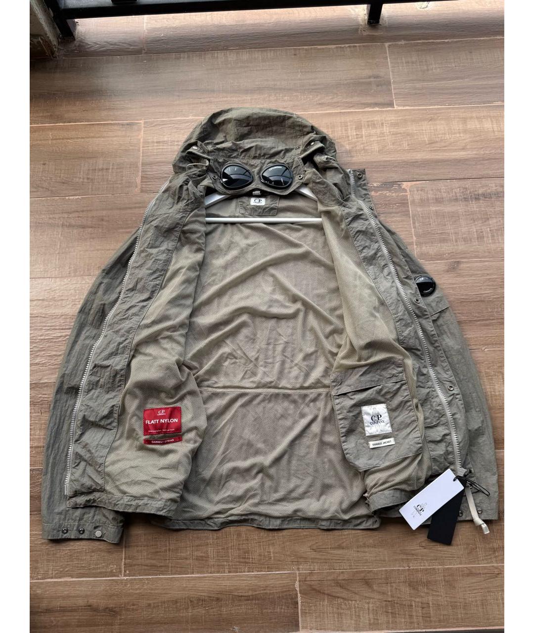 CP COMPANY Хаки нейлоновая куртка, фото 4