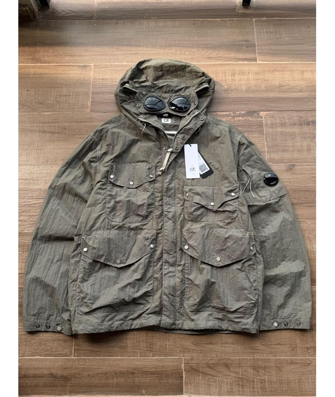 CP COMPANY Хаки нейлоновая куртка, фото 9