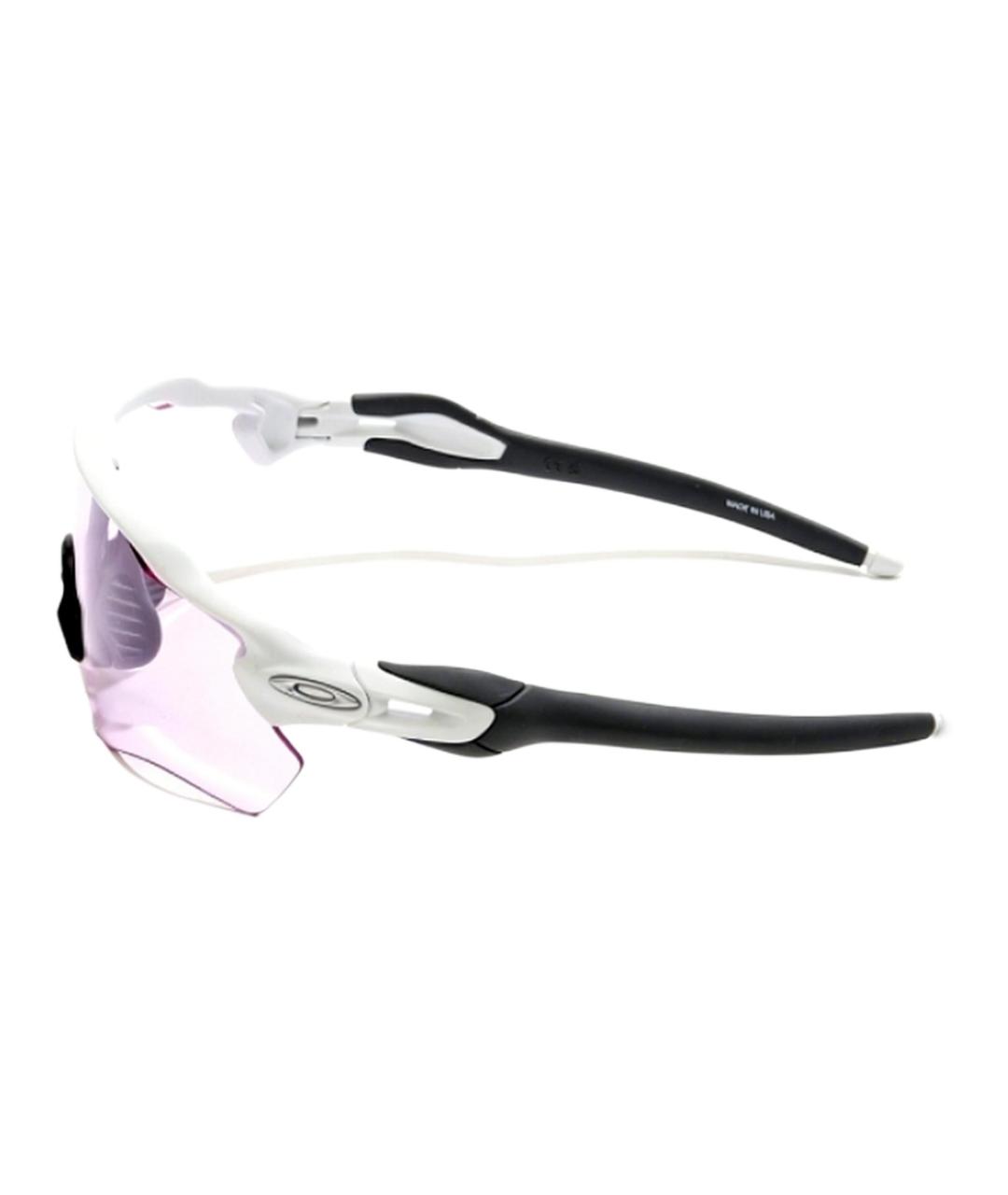 OAKLEY Белые пластиковые солнцезащитные очки, фото 3