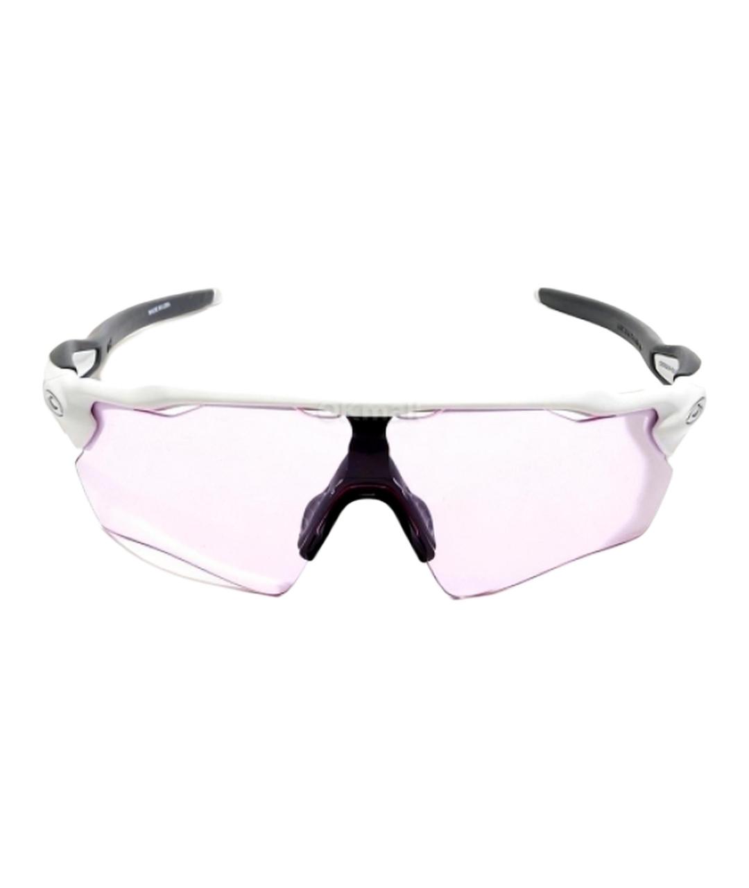 OAKLEY Белые пластиковые солнцезащитные очки, фото 2