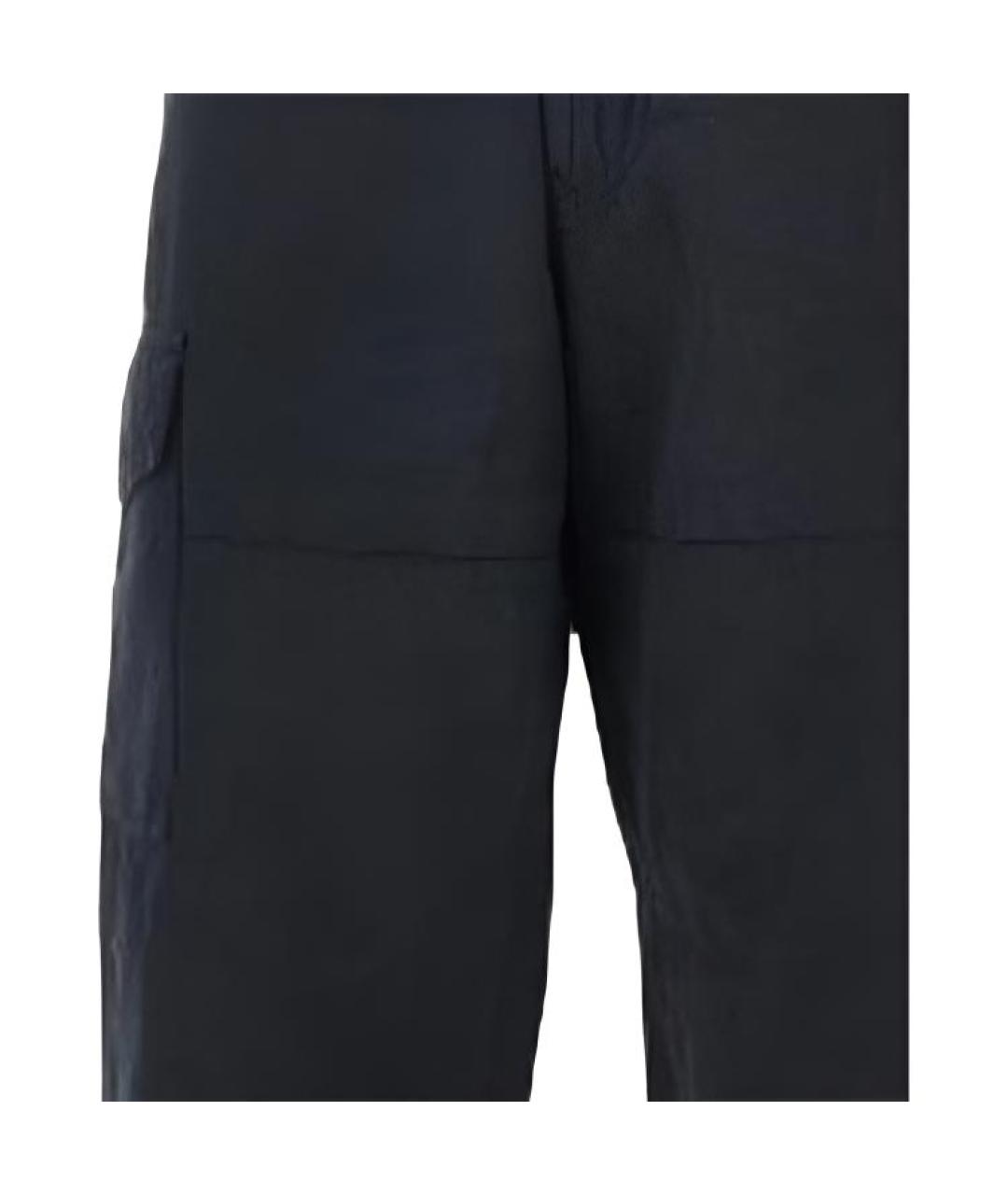 STONE ISLAND Темно-синие повседневные брюки, фото 4