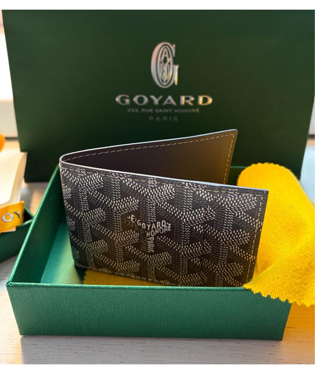 GOYARD Серый кардхолдер, фото 3