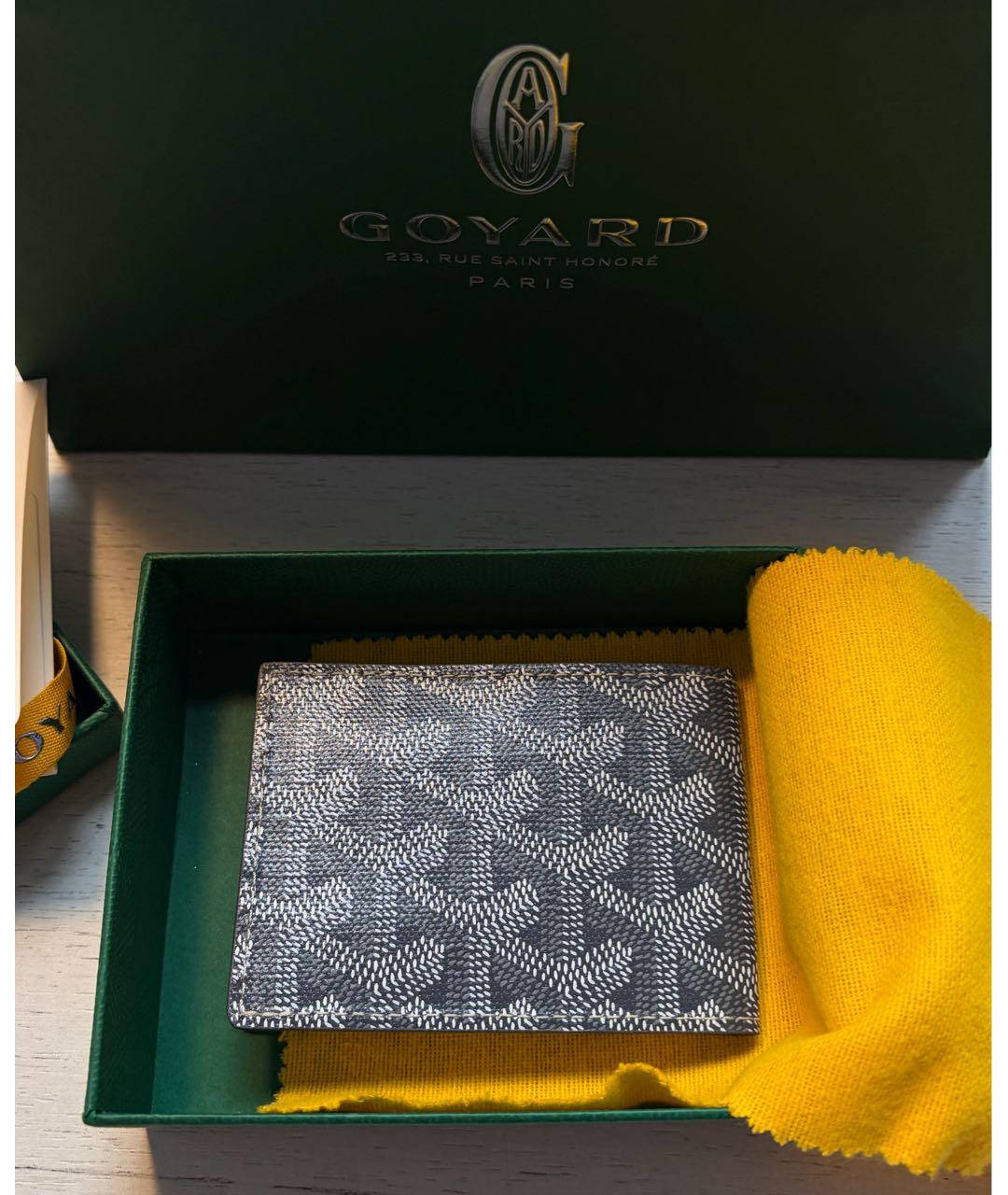 GOYARD Серый кардхолдер, фото 5