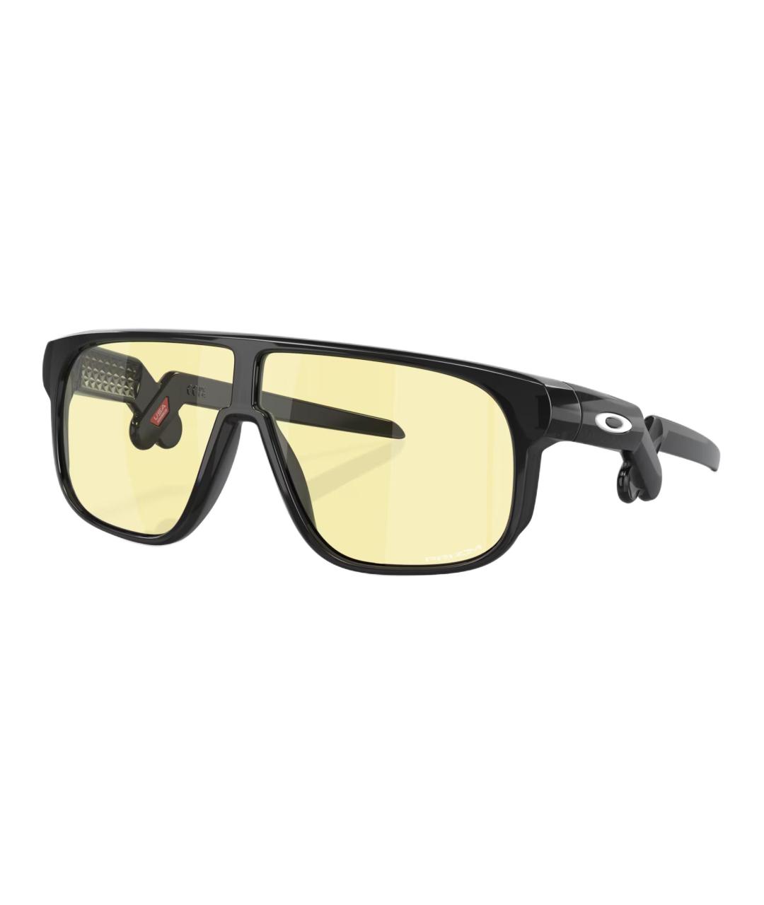 OAKLEY Черные пластиковые солнцезащитные очки, фото 1