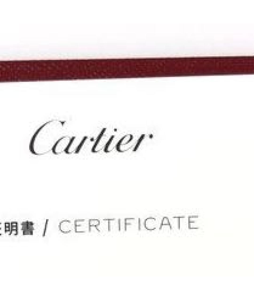 CARTIER Серебряное платиновое кольцо, фото 6