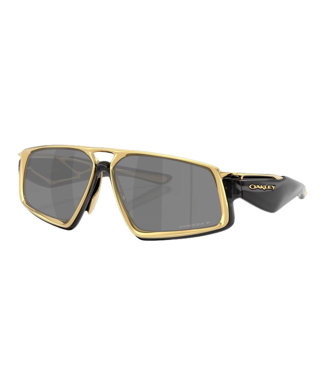 OAKLEY Черные пластиковые солнцезащитные очки, фото 1