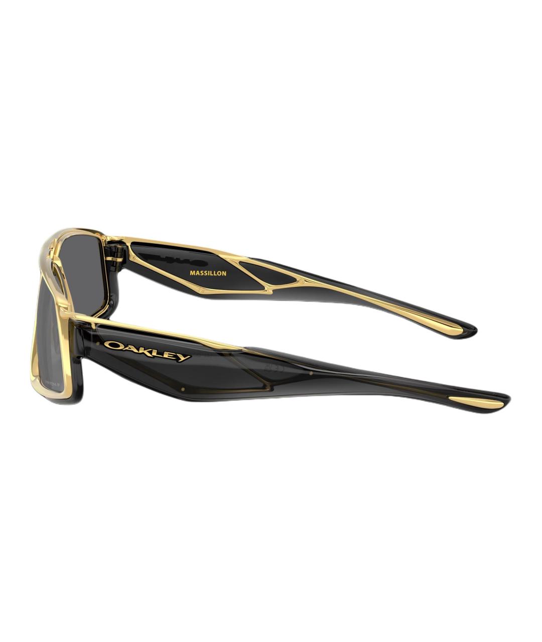 OAKLEY Черные пластиковые солнцезащитные очки, фото 3