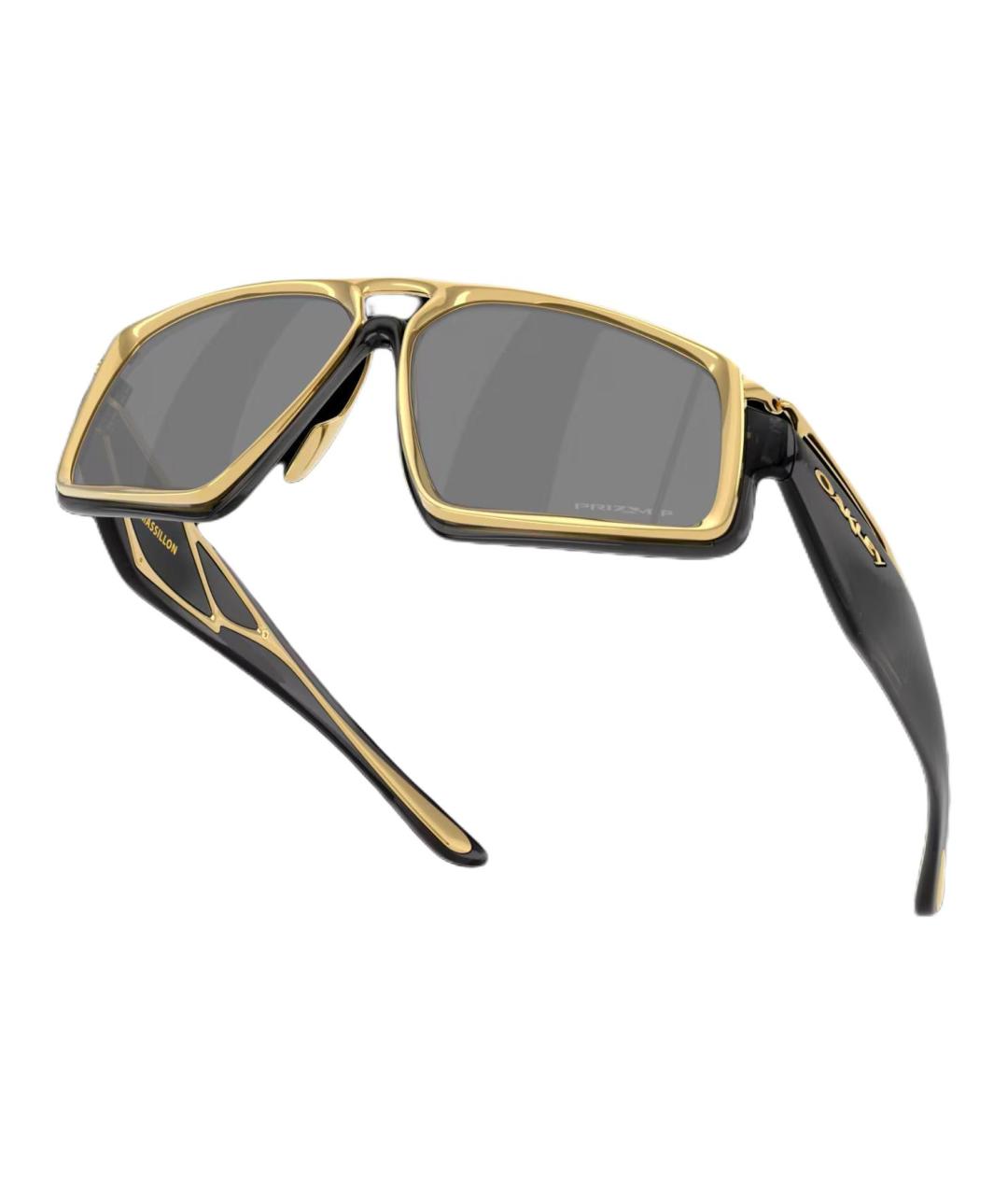 OAKLEY Черные пластиковые солнцезащитные очки, фото 5