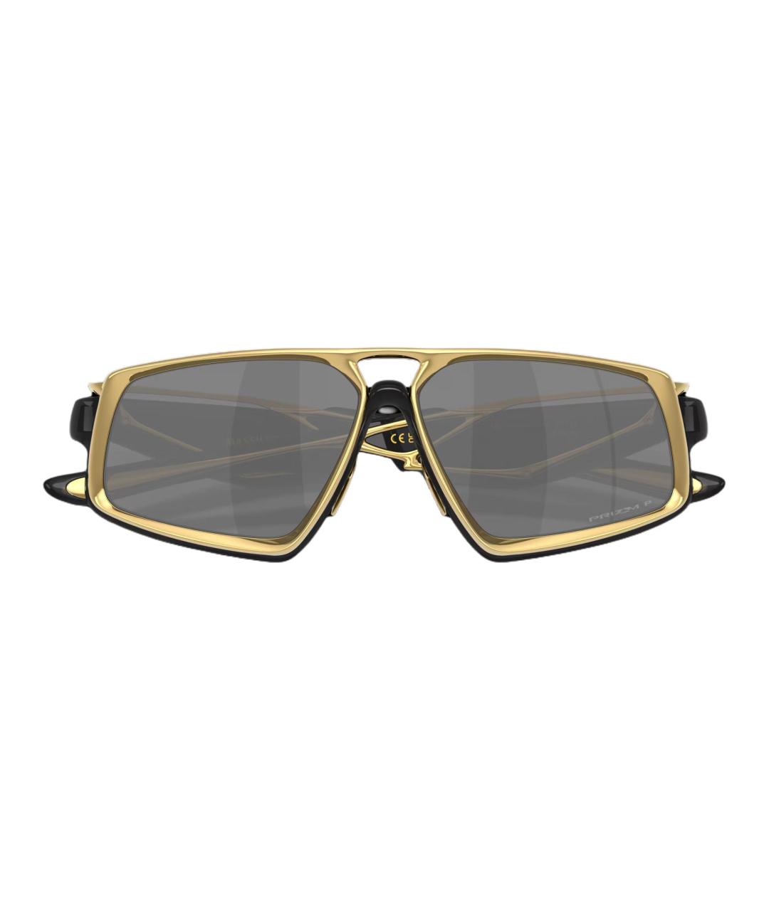 OAKLEY Черные пластиковые солнцезащитные очки, фото 4