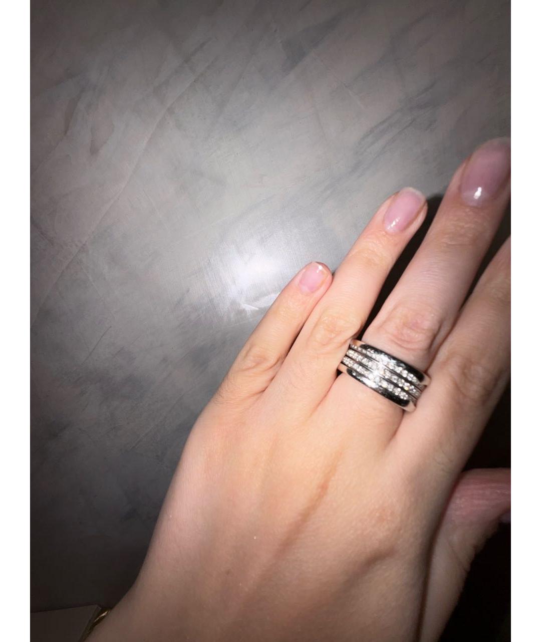 BVLGARI Серебряное кольцо из белого золота, фото 3
