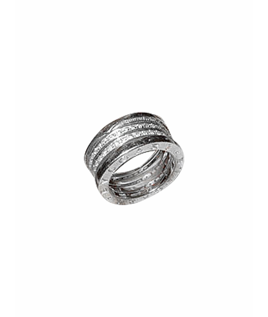 BVLGARI Серебряное кольцо из белого золота, фото 1