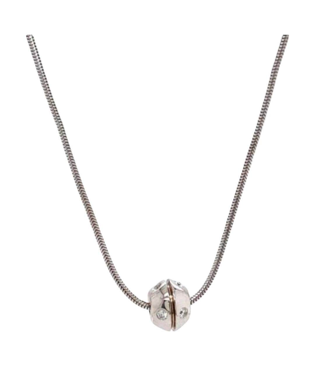 TIFFANY&CO Серебряное колье из белого золота, фото 1